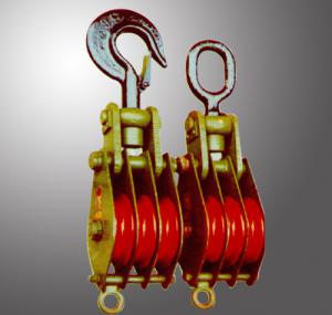 三輪閉口吊鉤或鏈環型滑車